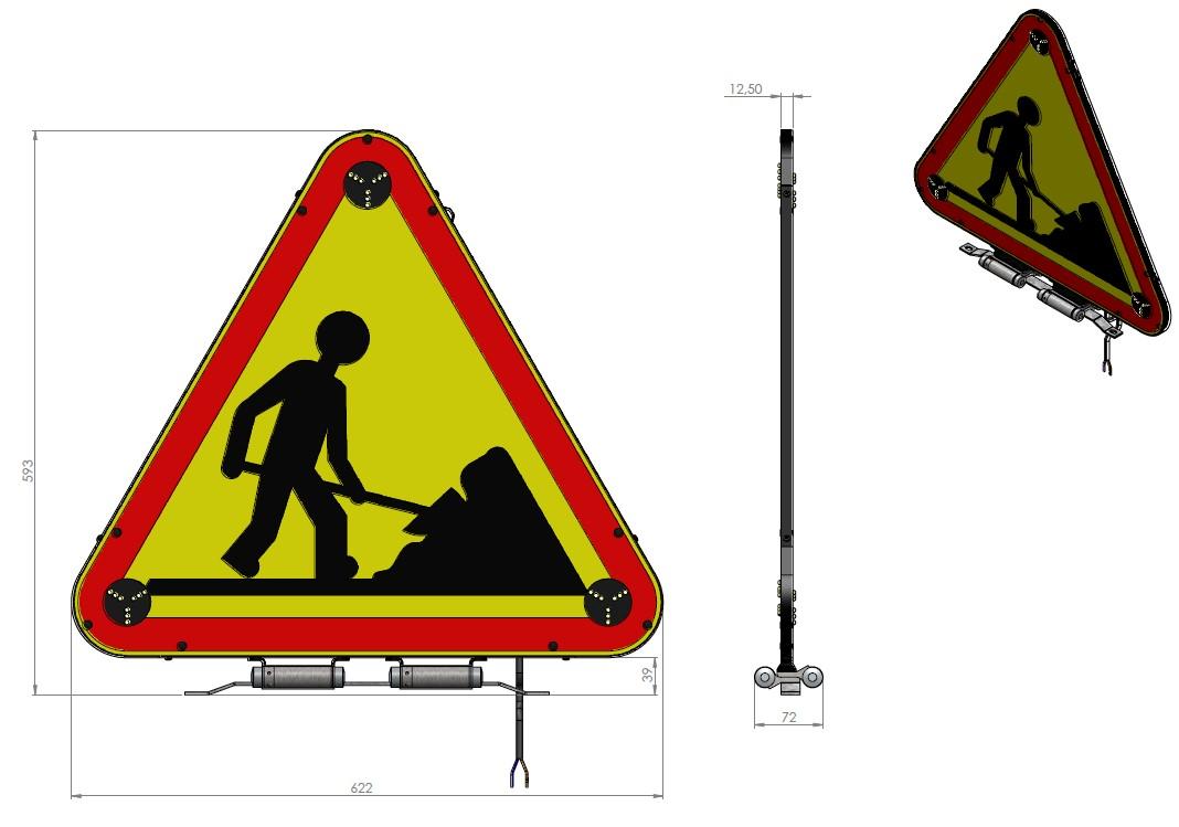 Triflash LED 700 SLIM Manuel Classe 2